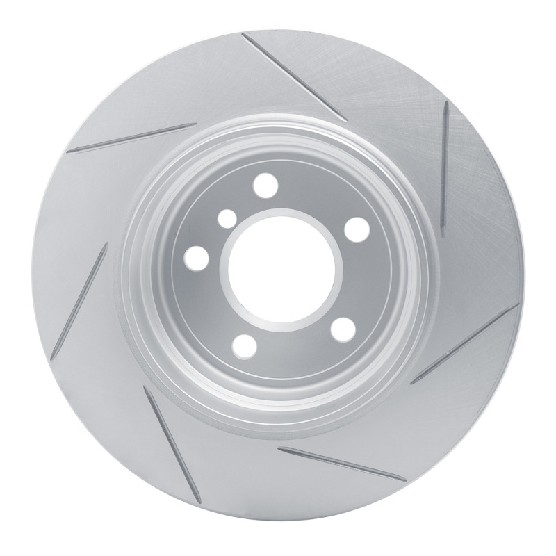 BMW X3 Brake Rotor (1) - Rear Left - DFC - Slotted Geoperformance - `04-`10