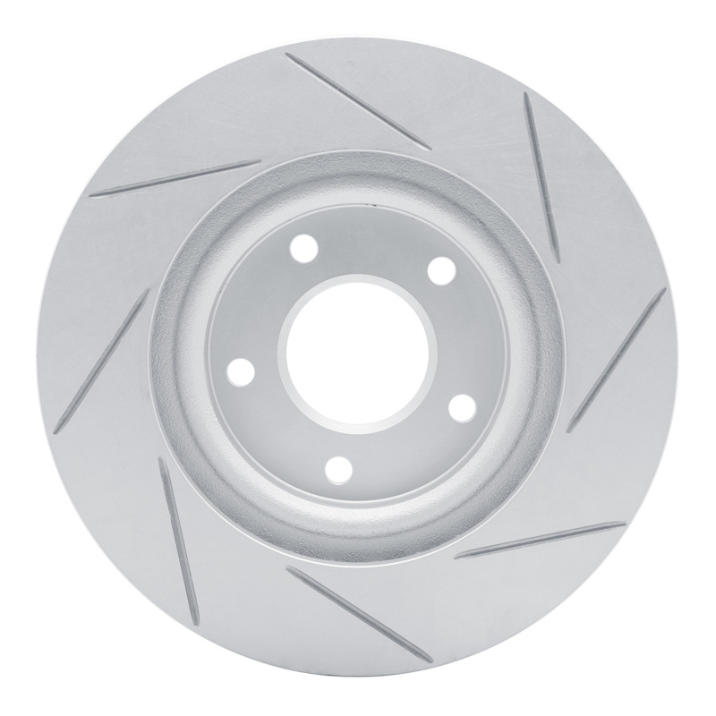 Chrysler Sebring Brake Rotor (1) - Front Left - DFC - Slotted Geoperformance - `07-`25