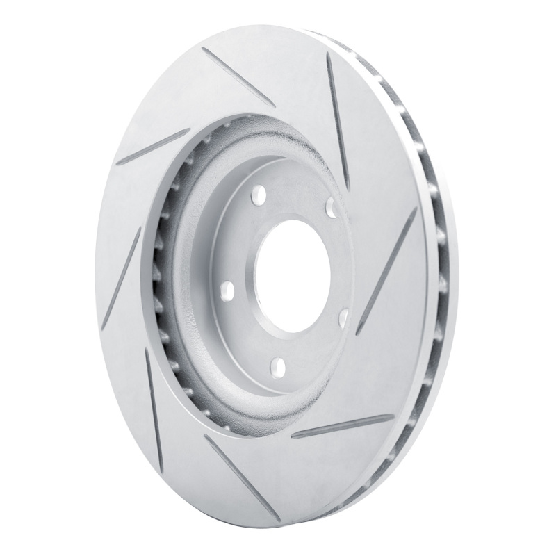 Chrysler Sebring Brake Rotor (1) - Front Left - DFC - Slotted Geoperformance - `07-`25