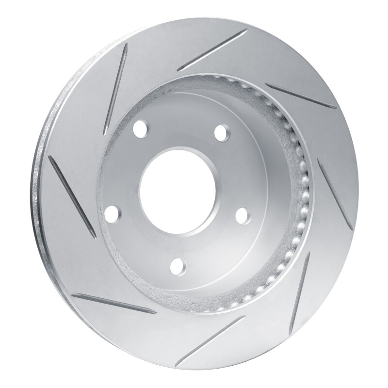 Dodge Ram 1500 Pickup Brake Rotor (1) - Front Right - DFC - Slotted Geoperformance - `00-`01