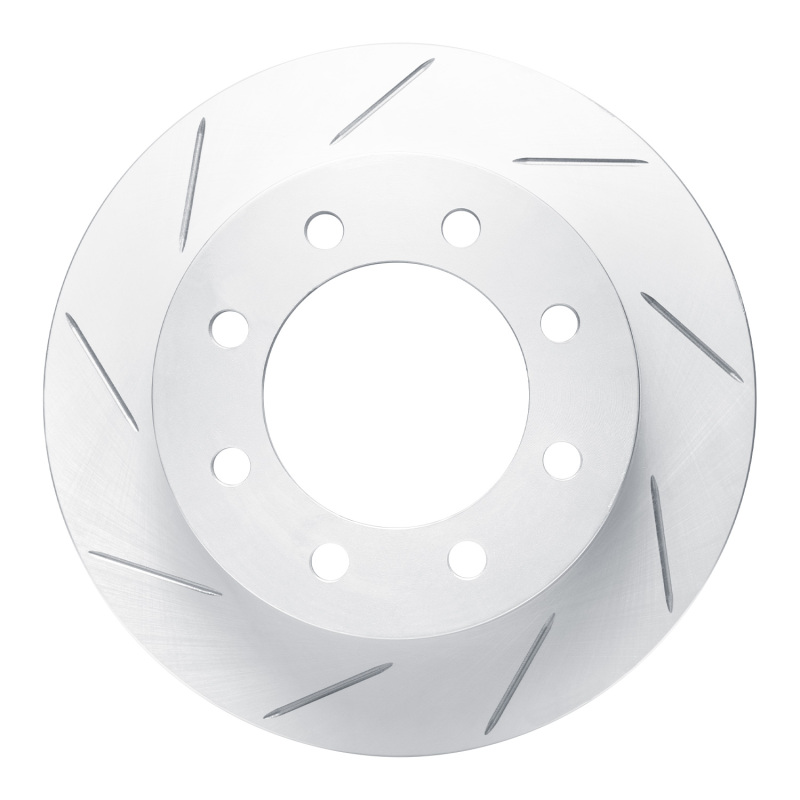 Dodge Ram 1500 Pickup Brake Rotor (1) - Front Left - DFC - Slotted Geoperformance - `03-`08