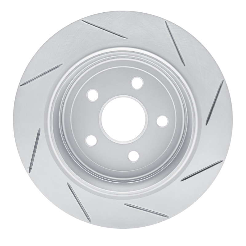 Dodge Durango Brake Rotor (1) - Rear Left - DFC - Slotted Geoperformance - `11-`25