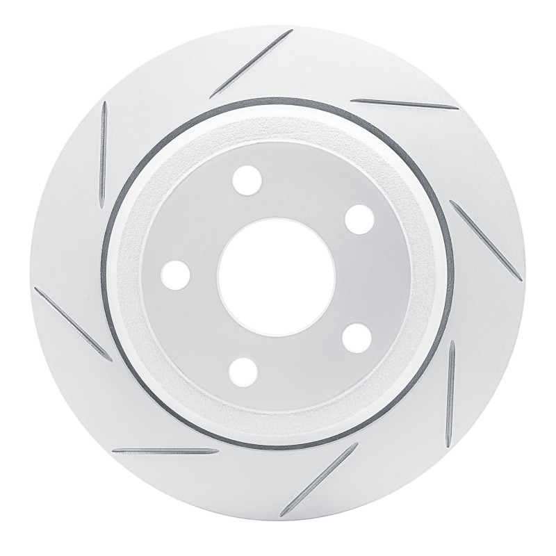 Dodge Durango Brake Rotor (1) - Rear Left - DFC - Slotted Geoperformance - `11-`25