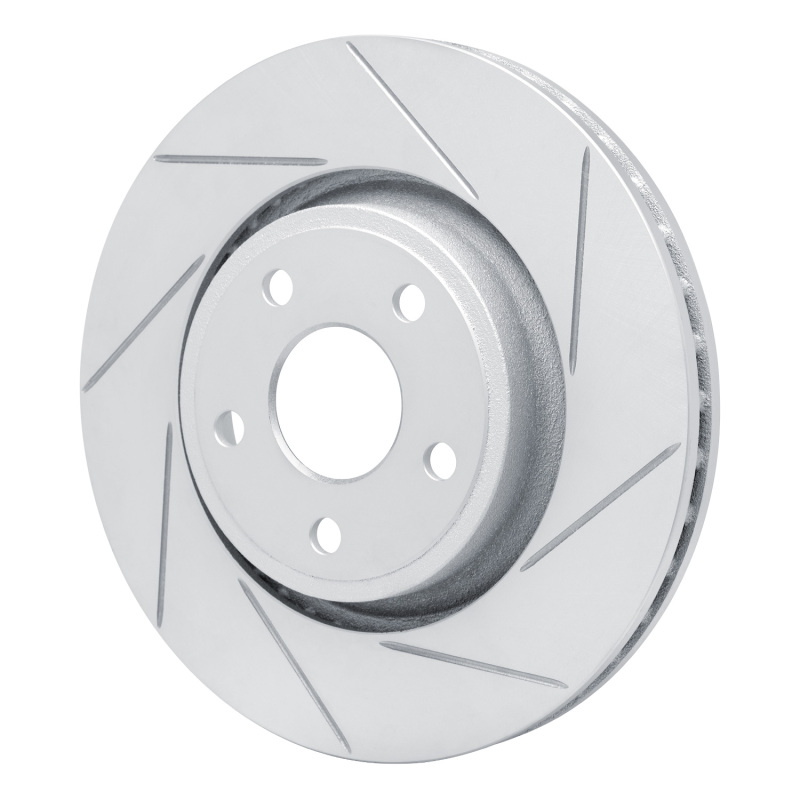 Dodge Durango Brake Rotor (1) - Front Right - DFC - Geoperf Slotted - `11-`25