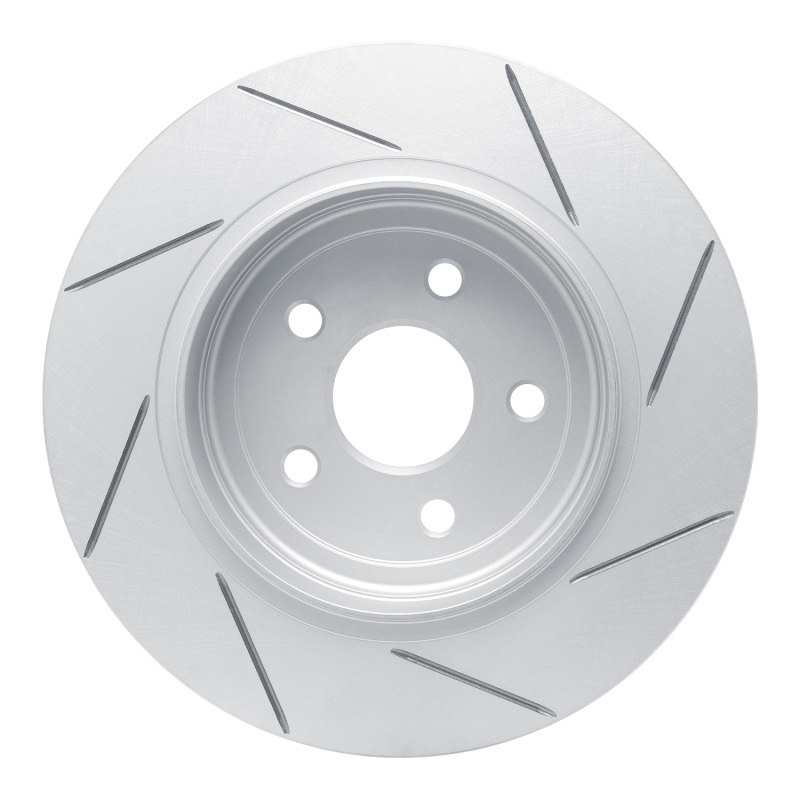 Dodge Durango Brake Rotor (1) - Rear Left - DFC - Slotted Geoperformance - `12-`25