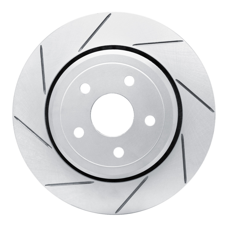 Dodge Durango Brake Rotor (1) - Rear Left - DFC - Slotted Geoperformance - `12-`25