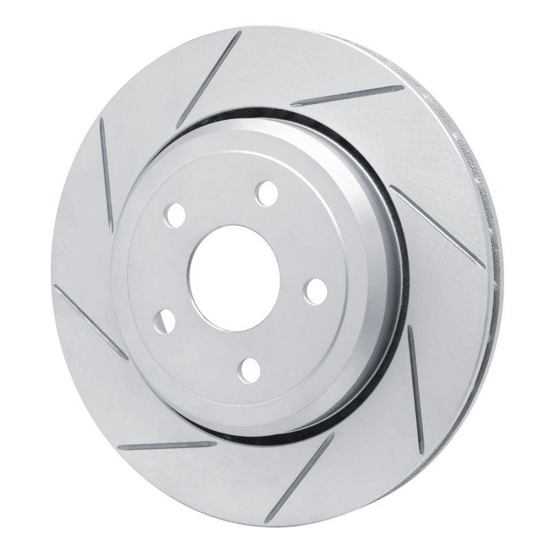 Dodge Durango Brake Rotor (1) - Rear Left - DFC - Slotted Geoperformance - `12-`25