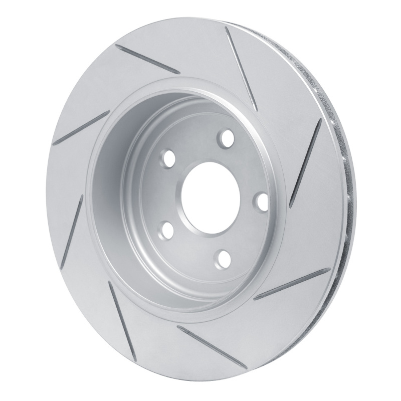 Dodge Durango Brake Rotor (1) - Rear Left - DFC - Slotted Geoperformance - `12-`25