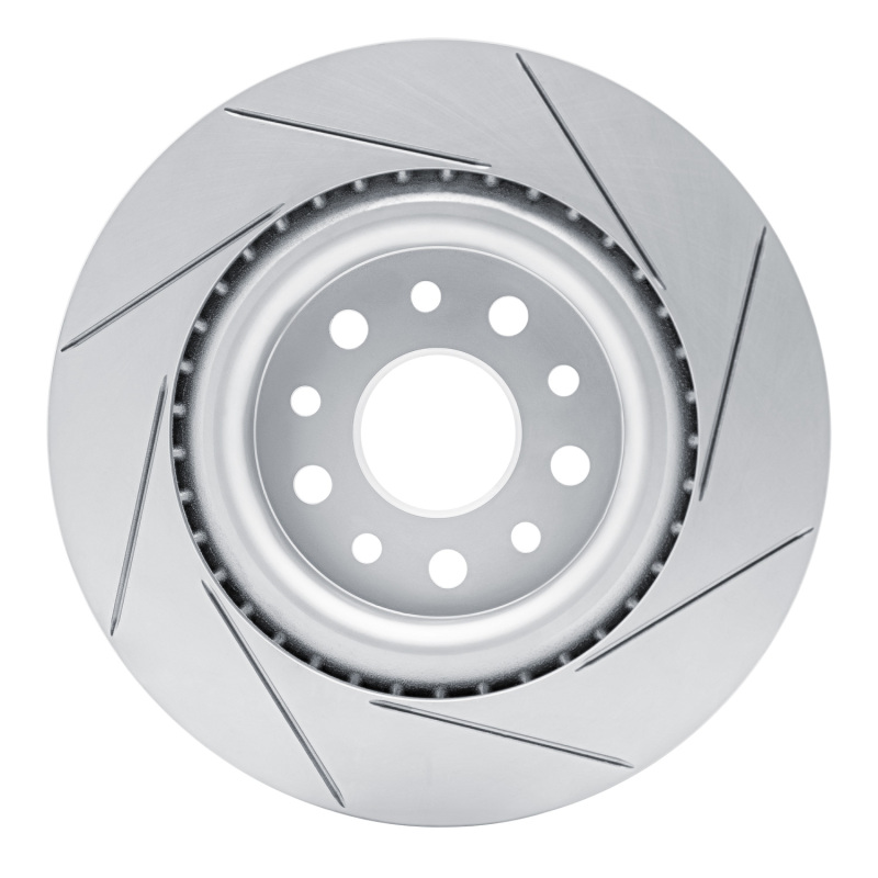 Dodge Charger Daytona Brake Rotor (1) - Rear Left - DFC - Slotted - `21-`25