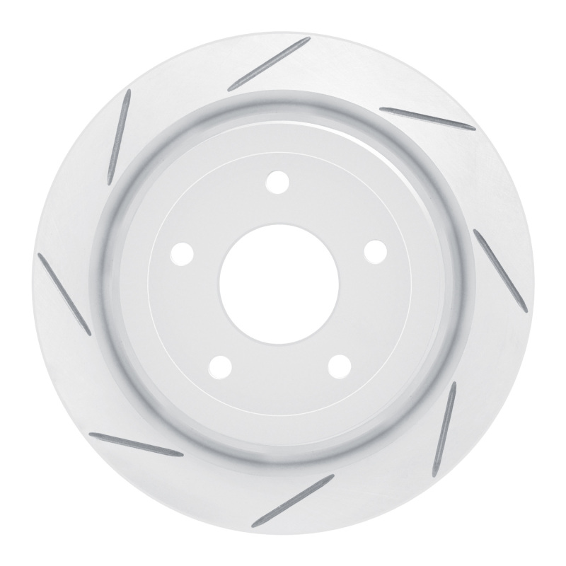 Cadillac XLR Brake Rotor (1) - Rear Left - DFC - Slotted Geoperformance - `97-`13