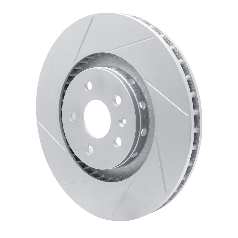 Cadillac CTS Brake Rotor (1) - Front Left - DFC - Slotted Geoperformance - `09-`15