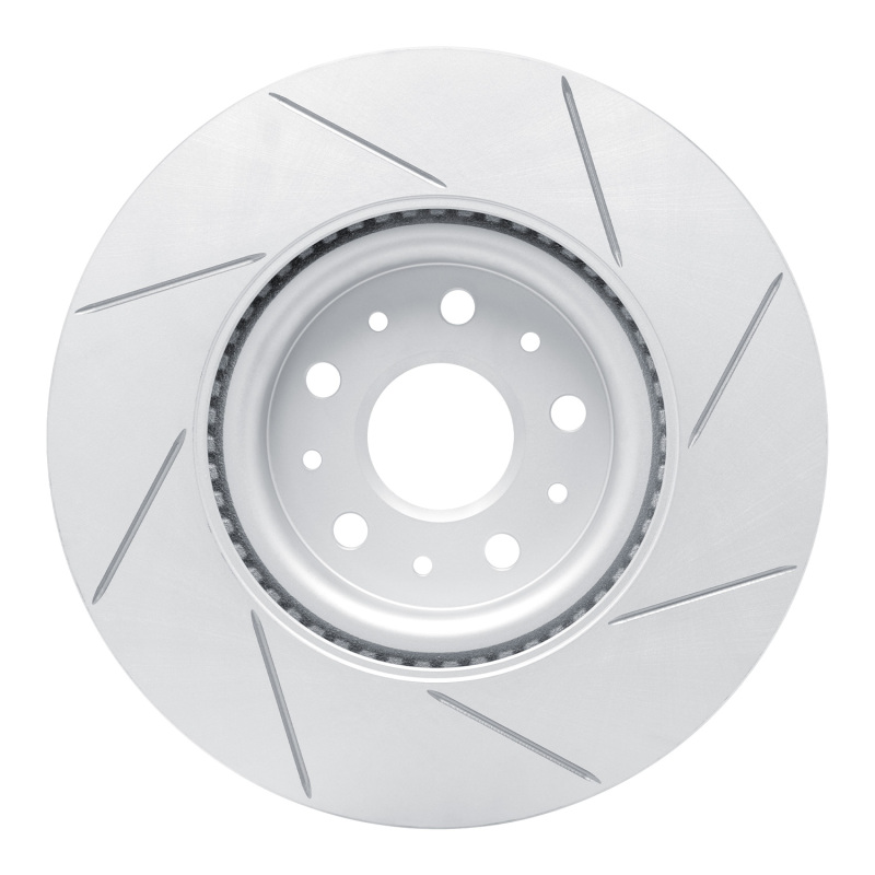 Cadillac CTS Brake Rotor (1) - Front Left - DFC - Geoperf Slotted - `14-`25