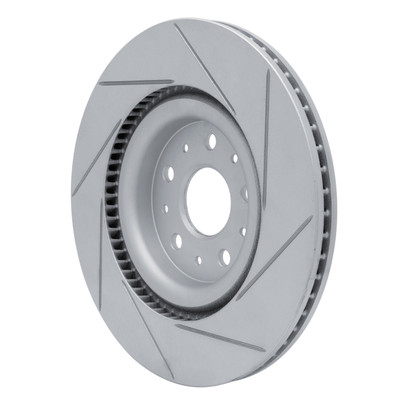 Chevrolet Corvette Brake Rotor (1) - Rear Left - DFC - Slotted Geoperformance - `20-`25