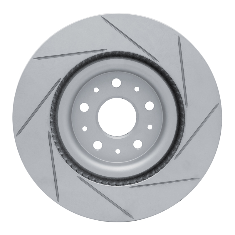 Chevrolet Corvette Brake Rotor (1) - Rear Left - DFC - Slotted Geoperformance - `20-`25