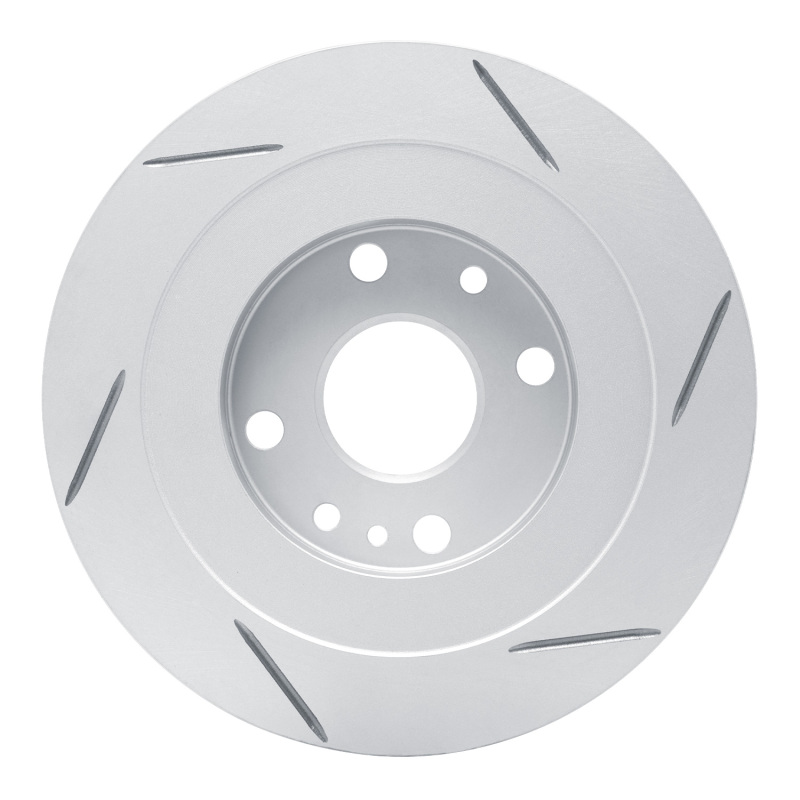 Ford Escort Brake Rotor (1) - Rear Left - DFC - Slotted Geoperformance - `90-`03