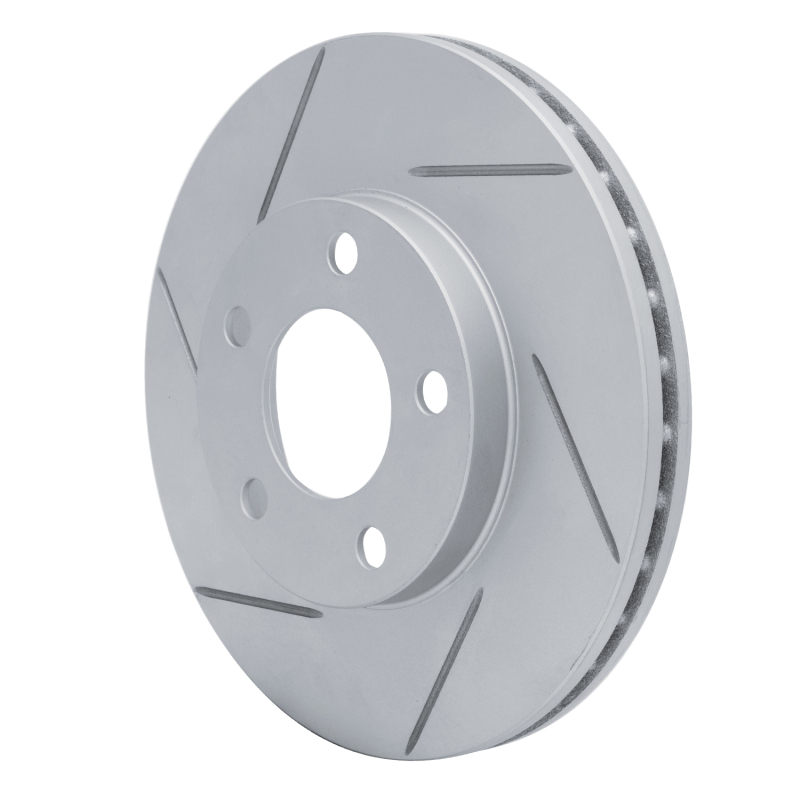 Ford Mustang Brake Rotor (1) - Front Left - DFC - Slotted Geoperformance - `94-`04