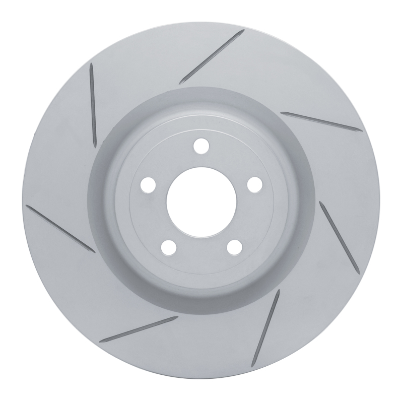 Ford Mustang Brake Rotor (1) - Front Left - DFC - Slotted Geoperformance - `15-`23