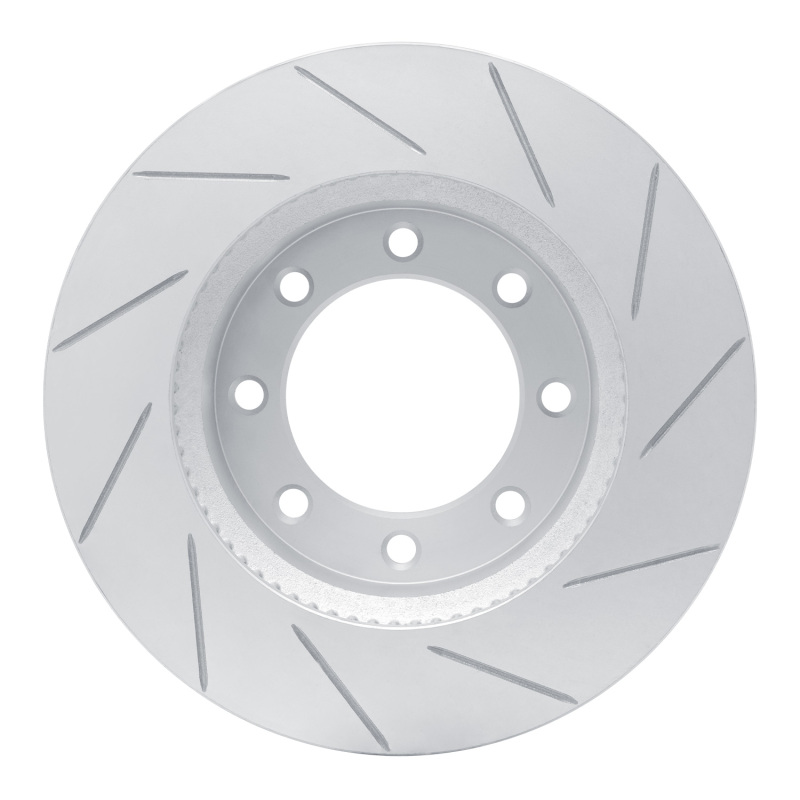 Ford F-250 Brake Rotor (1) - Front Left - DFC - Geoperf Slotted - `12-`25
