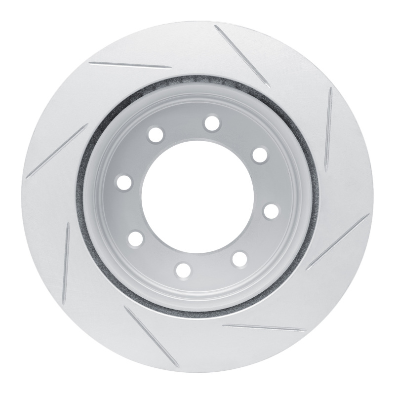 Ford F-250 Brake Rotor (1) - Rear Left - DFC - Slotted Geoperformance - `11-`22