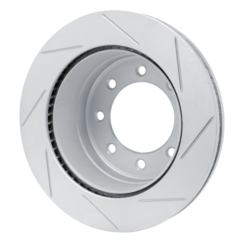 Ford F-250 Brake Rotor (1) - Rear Left - DFC - Slotted Geoperformance - `11-`22