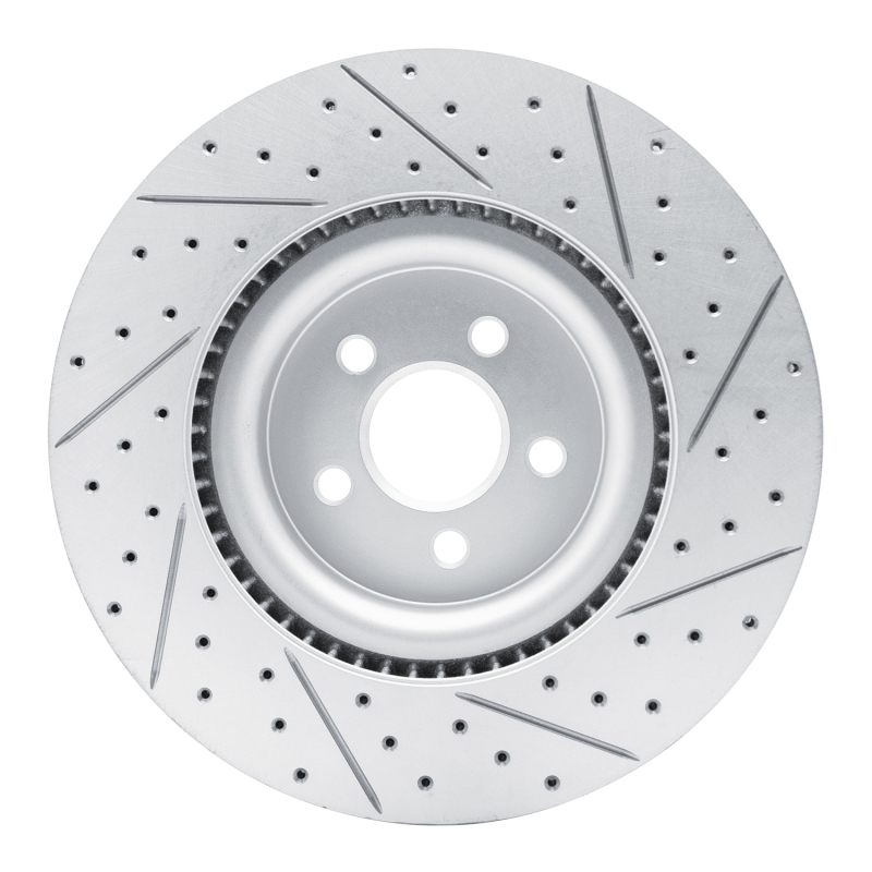 Ford Edge Brake Rotor (1) - Front Left - DFC - Slotted Geoperformance - `19-`24