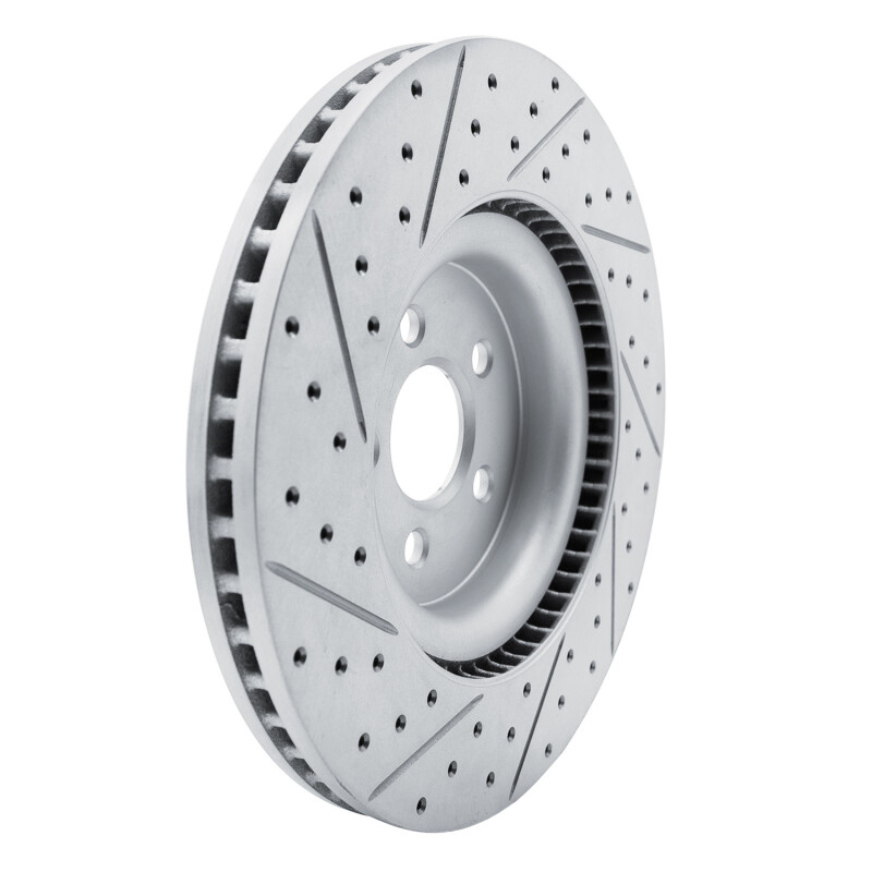 Ford Edge Brake Rotor (1) - Front Right - DFC - Slotted Geoperformance - `19-`24