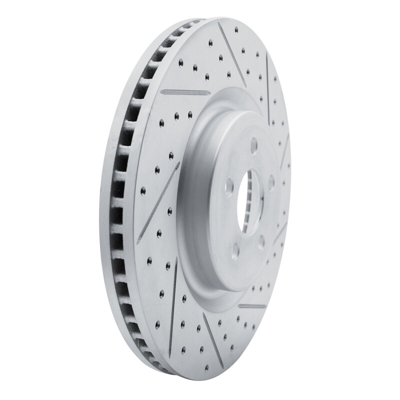 Ford Edge Brake Rotor (1) - Front Right - DFC - Slotted Geoperformance - `19-`24