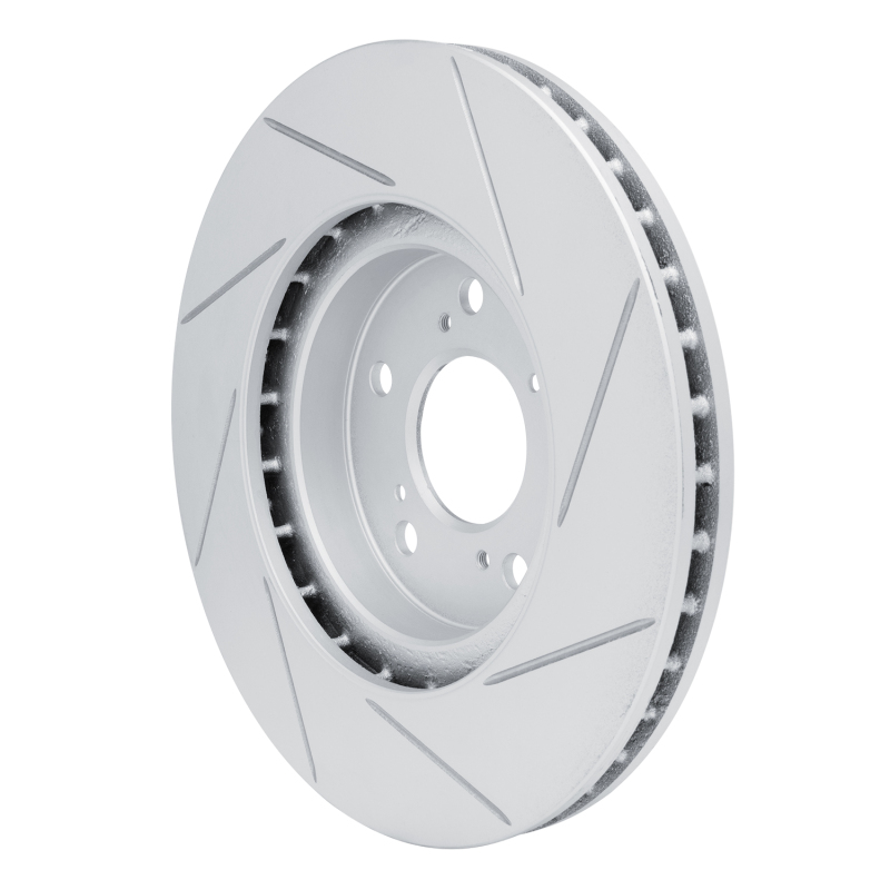 Acura RL Brake Rotor (1) - Front Left - DFC - Slotted Geoperformance - `05-`12