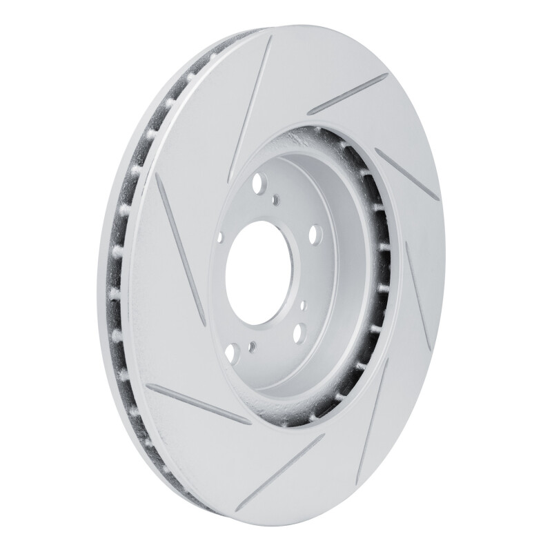 Acura RL Brake Rotor (1) - Front Right - DFC - Slotted Geoperformance - `05-`12