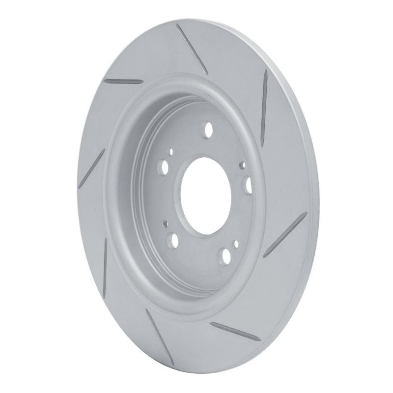 Acura RLX Brake Rotor (1) - Rear Left - DFC - Slotted Geoperformance - `14-`20