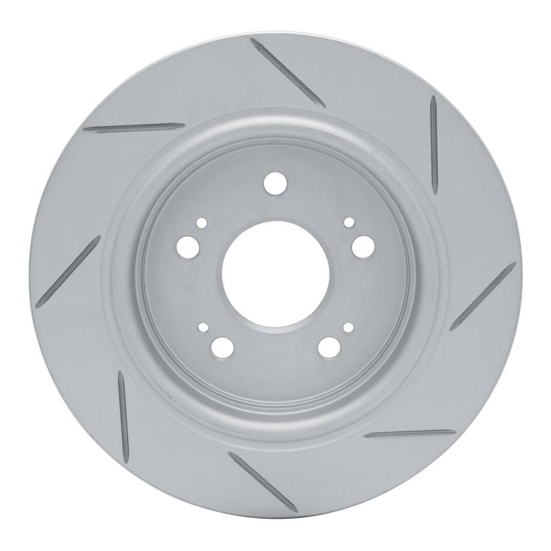 Acura RLX Brake Rotor (1) - Rear Left - DFC - Slotted Geoperformance - `14-`20