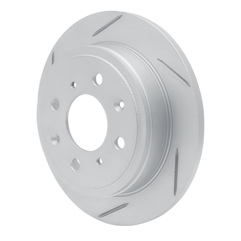 Acura Integra Brake Rotor (1) - Rear Left - DFC - Slotted Geoperformance - `88-`01