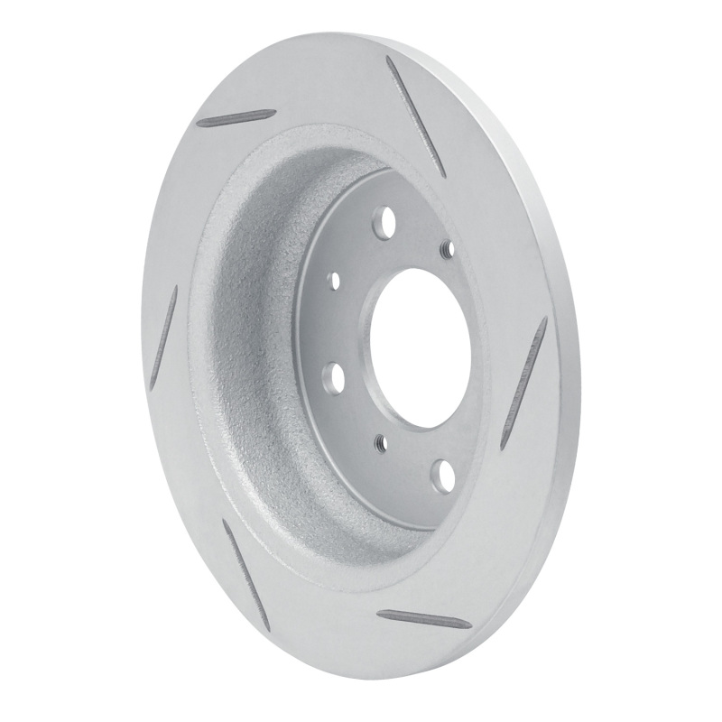 Acura Integra Brake Rotor (1) - Rear Left - DFC - Slotted Geoperformance - `88-`01