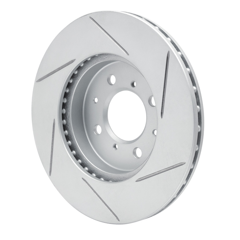 Acura EL Brake Rotor (1) - Front Left - DFC - Geoperformance Slotted - `90-`17