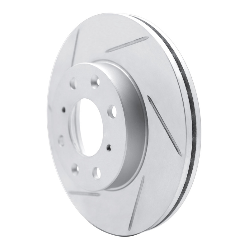 Honda del Sol Brake Rotor (1) - Front Left - DFC - Slotted Geoperformance - `90-`00