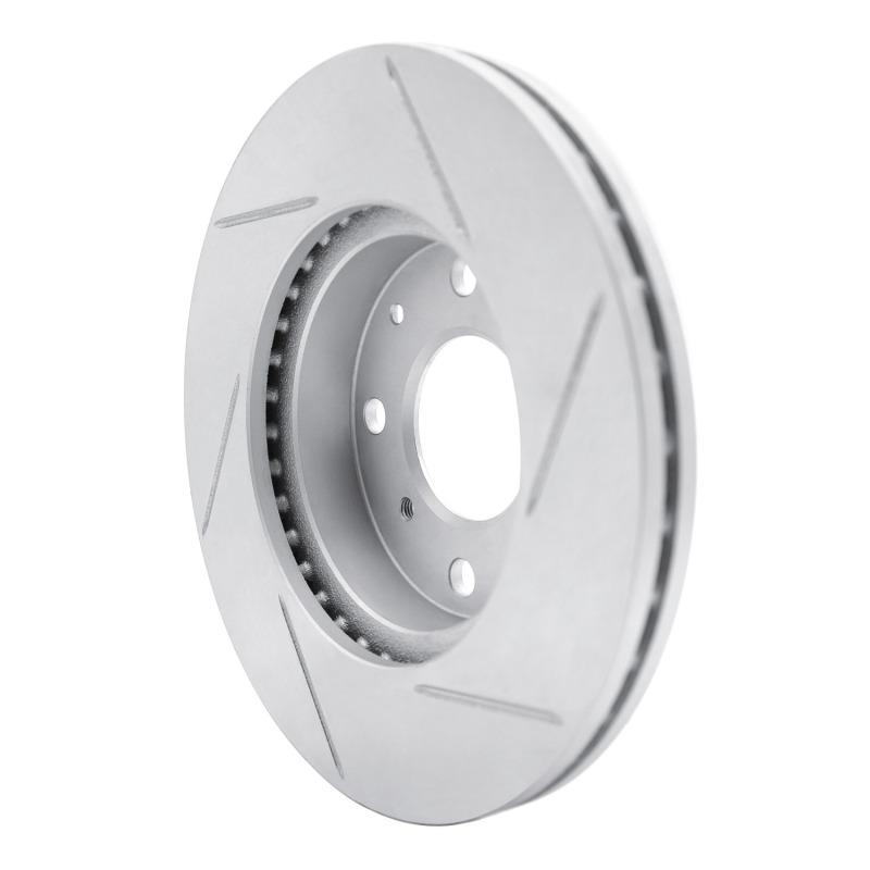 Honda del Sol Brake Rotor (1) - Front Left - DFC - Slotted Geoperformance - `90-`00