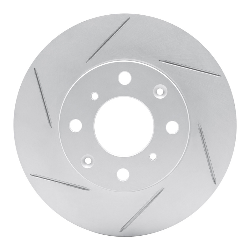 Honda del Sol Brake Rotor (1) - Front Left - DFC - Slotted Geoperformance - `90-`00