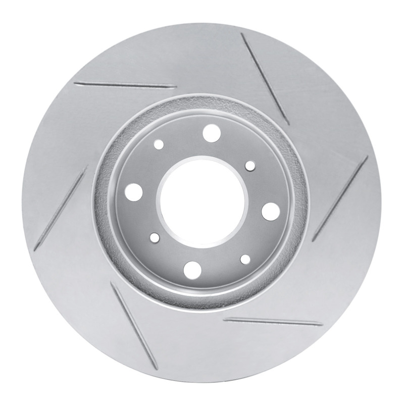 Honda del Sol Brake Rotor (1) - Front Left - DFC - Slotted Geoperformance - `90-`00