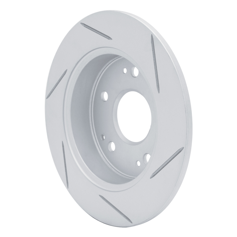 Acura Integra Brake Rotor (1) - Rear Left - DFC - Slotted Geoperformance - `97-`06