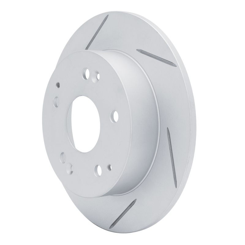 Acura Integra Brake Rotor (1) - Rear Left - DFC - Slotted Geoperformance - `97-`06