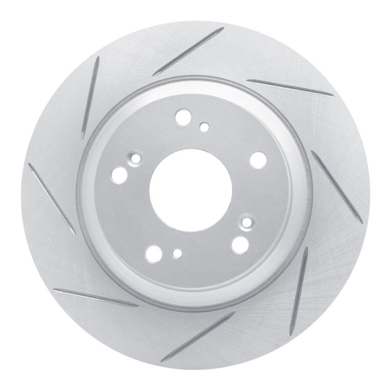 Honda S2000 Brake Rotor (1) - Rear Left - DFC - Slotted Geoperformance - `00-`09