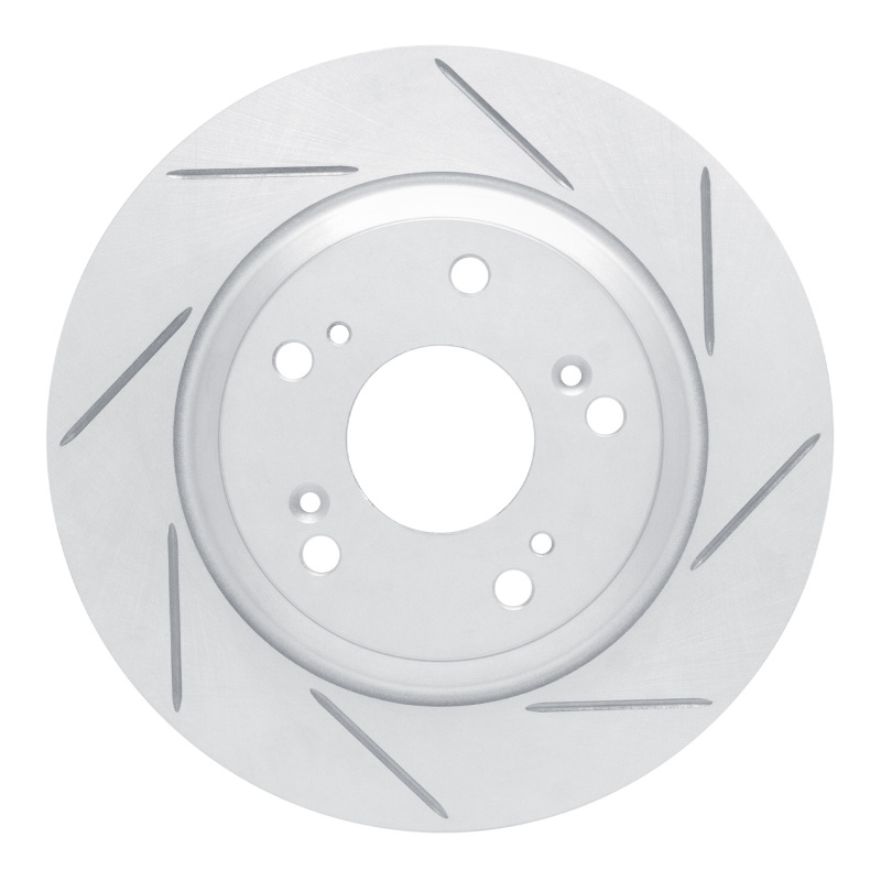Honda S2000 Brake Rotor (1) - Rear Right - DFC - Slotted Geoperformance - `00-`09