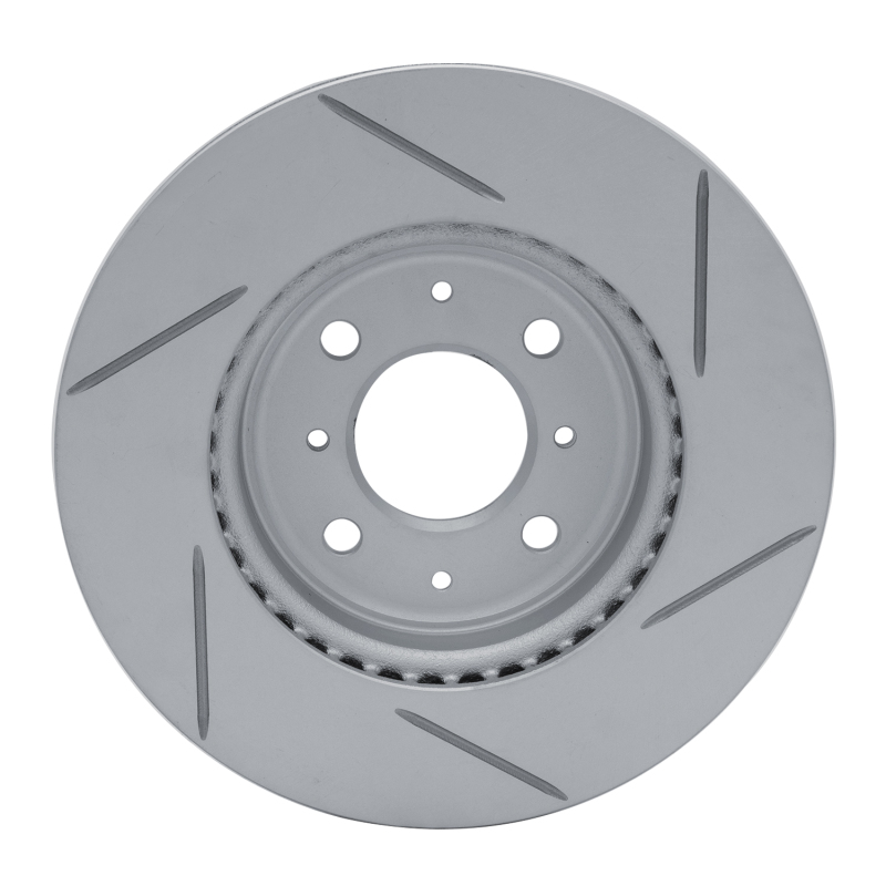 Honda Fit Brake Rotor (1) - Front Left - DFC - Slotted Geoperformance - `15-`20