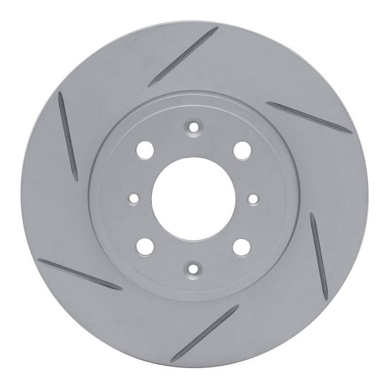 Honda Fit Brake Rotor (1) - Front Left - DFC - Slotted Geoperformance - `15-`20