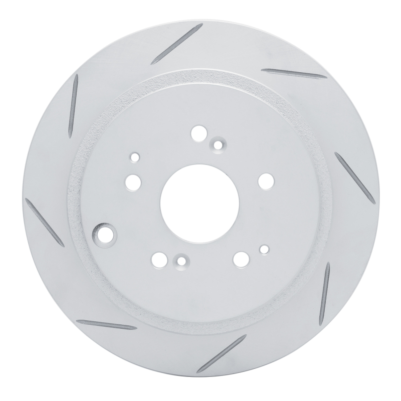 Acura MDX Brake Rotor (1) - Rear Left - DFC - Slotted Geoperformance - `01-`08