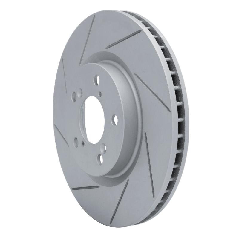 Acura TL Brake Rotor (1) - Front Left - DFC - Slotted Geoperformance - `09-`14