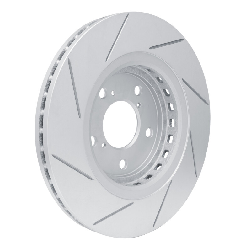 Acura MDX Brake Rotor (1) - Front Right - DFC - Geoperformance Slotted - `15-`25