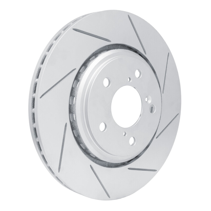 Acura MDX Brake Rotor (1) - Front Right - DFC - Geoperformance Slotted - `15-`25