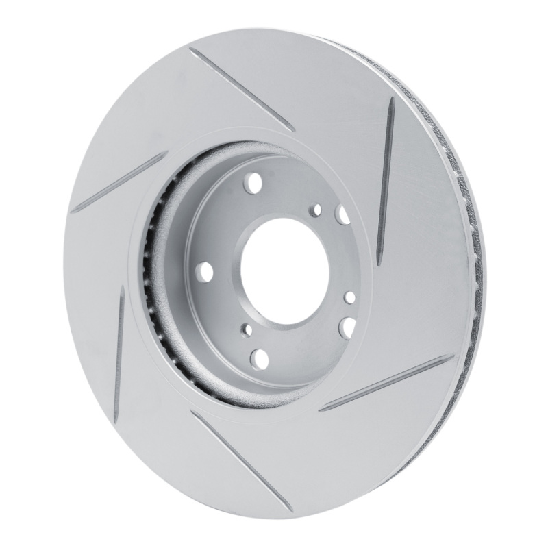 Honda Accord Coupe Brake Rotor (1) - Front Left - DFC - Slotted Geoperformance - `16-`25