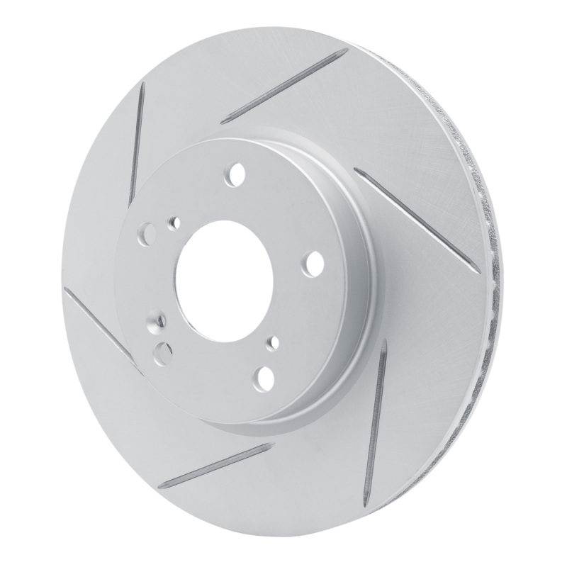 Honda Accord Coupe Brake Rotor (1) - Front Left - DFC - Slotted Geoperformance - `16-`25